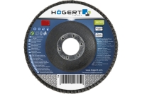 Круг шлифовальный лепестковый (125x22.4 мм; G60) HOEGERT TECHNIK HT8D052