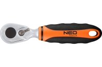 Трещоточный ключ для насадок (1/4", 105 мм) NEO Tools 08-512