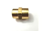 Муфта Профитт латунная переходная пневмо 1/2" ВР х 3/8" ВР 9276010