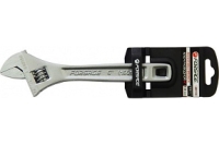 Разводной ключ Forsage Profi CRV 6"-150 мм, на пластиковом держателе 17401 F-649150