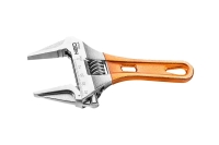 Разводной ключ короткий 156 мм, рабочий диапазон 0-43 мм NEO Tools 03-021