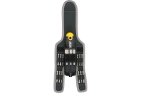 Трещотка Felo Ergonic K 1/4, поворотная, с набором бит в чехле, 16 предметов 06071604