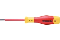 Диэлектрическая отвертка Wokin шестигранная, hex 4x75 мм 1352884