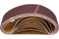 Лента шлифовальная (10 шт; 75х533 мм; P80) ПРАКТИКА 032-942
