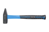 Слесарный молоток HOEGERT TECHNIK 300 г, с рукояткой из стекловолокна HT3B023