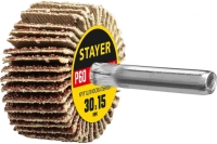 Круг шлифовальный лепестковый на шпильке STAYER P60, 30x15 мм 36606-060