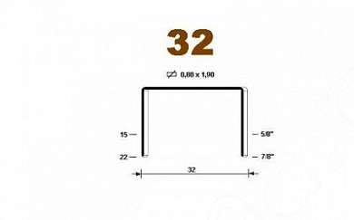DS-3219-E Степлер для гофрокартона пневматический 32/15-19 мм, 2,45 кг