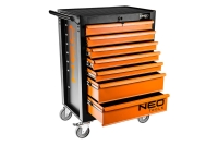 Тележка для инструмента NEO Tools 7 выдвижных ящиков, 129 шт 84-222+G