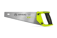 Ножовка по дереву, 400мм, 3d, крупный зуб ARMERO A534/401
