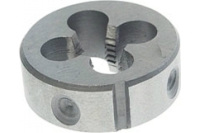 Плашка M8x1,25-25мм, в пластиковом футляре ROCKFORCE RF-DIE08125