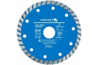 Диск отрезной алмазный турбо 125x2.2х22.23 мм HOEGERT TECHNIK HT6D754