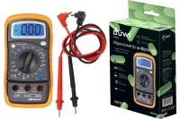 Цифровой мультиметр duwi M830L PROFI с противоударным чехлом, 26044 8