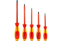 Набор отверток электрика vertextools 5 предметов 0033-02