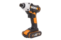 Аккумуляторный винтоверт WORX Impact 20 В, 1x2 Ач, кейс WX290.1