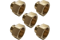 Переходник пневмо 3/8" НР x 1/2" ВР, 5 шт HG 1644958