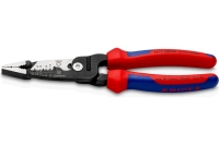 Инструмент для зачистки гармонизированных европейских кабелей KNIPEX из закаленной стали, фосфатированный, 2-комп ручки KN-1372200ME