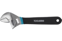 Разводной ключ Toolberg 6-150 мм, хромированный, обрезиненная ручка 90003055460