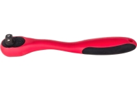 Рукоятка с храповым механизмом INTERTOOL на 72 зуба 3/8 изогнутая Cr-v, Professional HT-2108