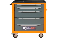 Инструментальная тележка Toollbox серии standart TBS-5 RAL 2008