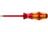 Отвертка диэлектрическая WERA 165 iS PZ/S 1x80мм WE-006465