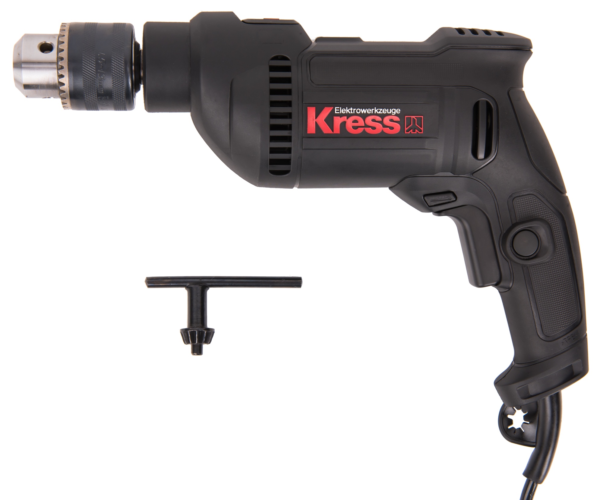 Дрель KRESS, KU120, 650Вт, 13мм, коробка
