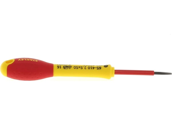 Диэлектрическая отвертка FATMAX 1000V 2.5 х 50 мм Stanley 0-65-410