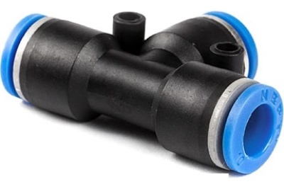 Фитинг цанговый тройник 8 мм Pegas pneumatic 5603