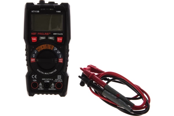 Цифровой мультиметр КВТ KT 113B PROLINE 79125