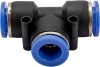 Фитинг цанговый тройник 12 мм Pegas pneumatic 5605