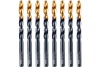 Сверло по металлу Golden Tip 9 мм, HSS-Tin, 8 шт, DIN 338 Denzel 717221