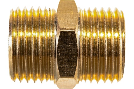 Соединитель резьбовой M1/2"xM1/2" ЭВРИКА ER-MM08/08