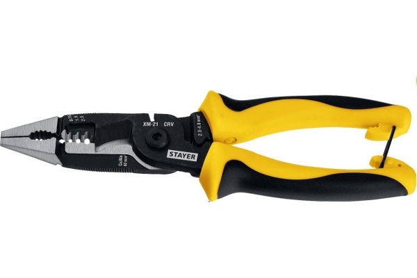 Клещи STAYER Xm-21 многофункциональные 23342-21