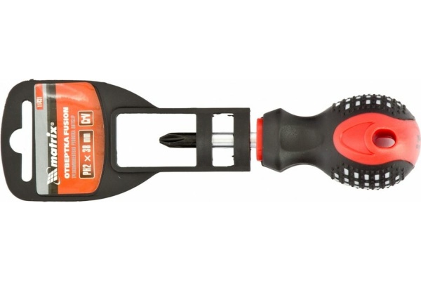 Отвертка Ph2х38 мм MATRIX Fusion anti slip 11431
