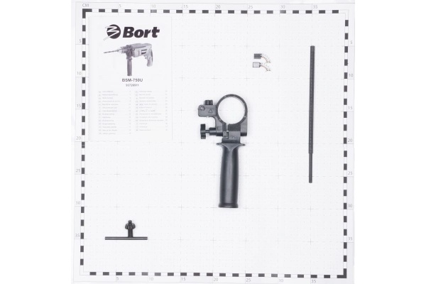 Ударная дрель BORT BSM-750U 93726911