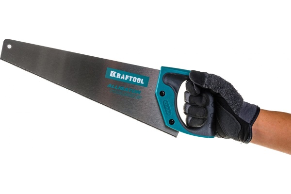 Ножовка по дереву KRAFTOOL Alligator Toolbox 13 TPI, 350 мм 15227-35