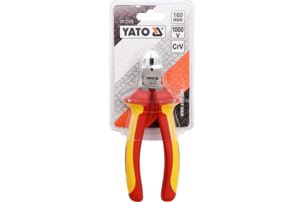 Диэлектрические бокорезы YATO 160 мм 1000В YT-21158