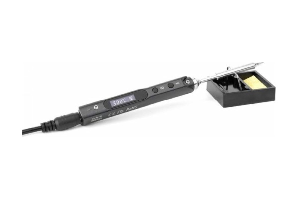 Цифровой портативный паяльник BAKU IQFUTURE IQ-SSI65, 65W, TS Series, черный 893126