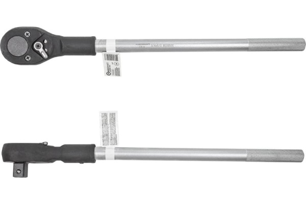 Реверсивная трещотка Forcekraft с накаткой, 3/4", 24 зуба, L-510 мм FK-8026500