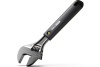 Разводной ключ DELI Home Series Black HT1508 200 мм, Soft Touch рукоять, лазерная гравировка шкалы, эксклюзивный дизайн, подарочная упаковка 104610