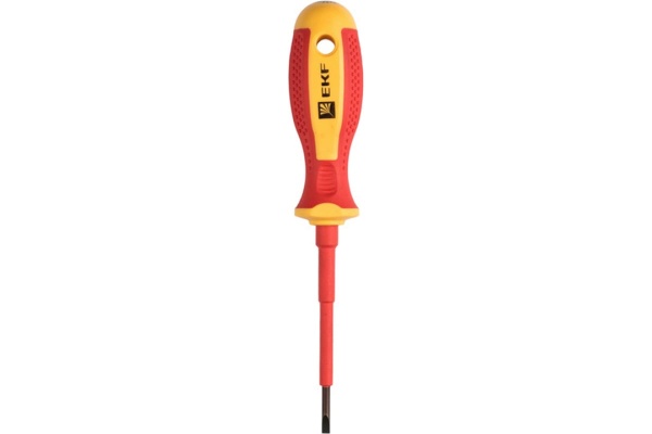 Отвертка EKF Expert SL3x75 мм 1000В sl-3-75-exp-in