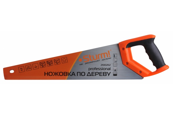 Ножовка по дереву 450 мм Sturm 2100202