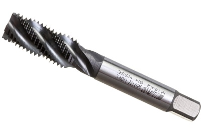 Метчик Partner M16x2 HSSE спиральная канавка 38, H6, TiAlN (серия TS01) 317160