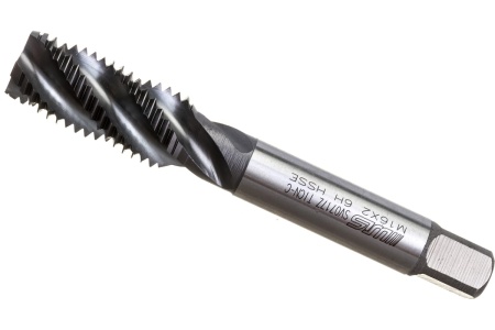 Метчик Partner M16x2 HSSE спиральная канавка 38, H6, TiAlN (серия TS01) 317160