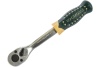 Реверсивная усиленная изогнутая трещотка с резиновой ручкой 3/8 ROCKFORCE RF-802322