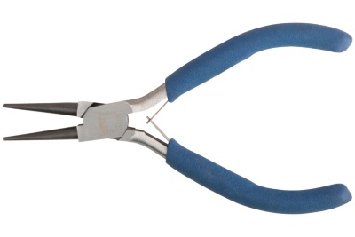 Круглогубцы мини FIT синие ручки 125 мм 51335