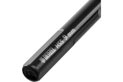 Сверло по металлу Golden Tip 9 мм, HSS-Tin, 8 шт, DIN 338 Denzel 717221