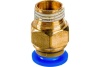 Фитинг металлический 6 мм - наружная резьба 1/8" Pegas pneumatic 5211