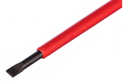 Диэлектрическая отвертка Felo Ergonic 4,0х0,8х100 плоская шлицевая 41304090