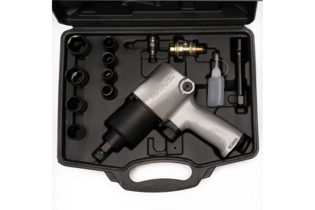 Пневматический гайковерт Rossvik 1/2", 700 Hм, с набором головок RT-5268K