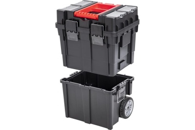 Ящик для инструментов на колесах 2х-модульный 45х35х65см PATROL Wheelbox HD Compact Logic 146166